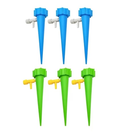 Kit de irigare prin picurare Baosroy, plastic, multicolor, 6 piese