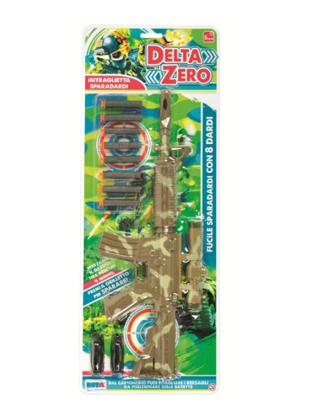 Mitraliera Delta Zero RS Toys, cu 8 gloante