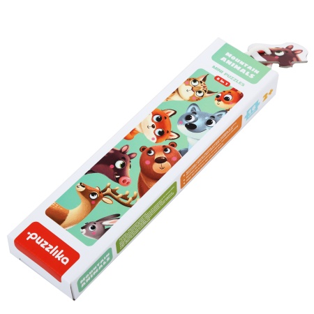 Puzzle "Animalutele de la Munte", 16 piese, 2 ani +