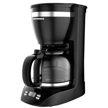 RESIGILAT – CAFETIERA HEINNER SAVORY HCM-1100D, 900W, 1.5L, Timer, Mentinere cald, Negru