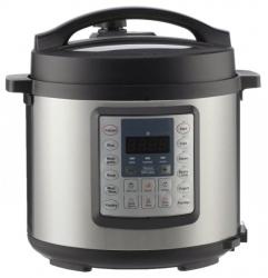 RESIGILAT – MULTICOOKER GORENJE MC6MBK, Putere 1000W, Capacitate 6L, 15 programe, Program de gatit sub presiune, Argintiu - Img 1
