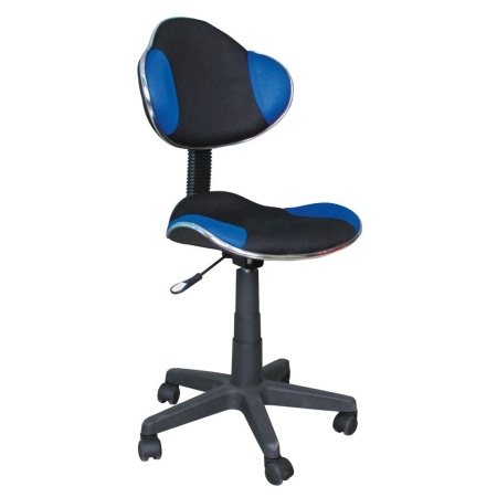 Scaun birou copii SL G2, albastru/negru