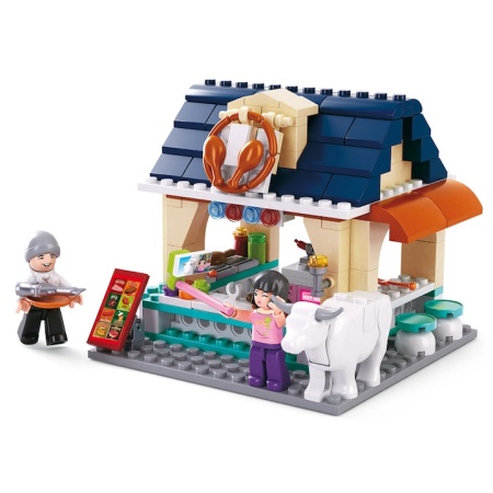 Set de constructie Sluban Magazin