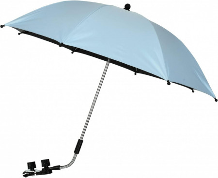 Umbrela pentru carucior TARRY CITY, poliester/otel, negru, 75 cm