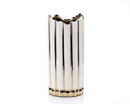 Vaza decorativa "Spark White"