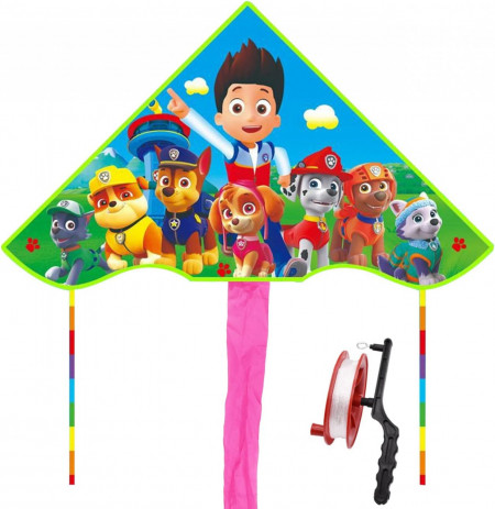 Zmeu de zbor pentru copii Miotlsy, animat, poliester, multicolor, 70 x 95 x 100 cm