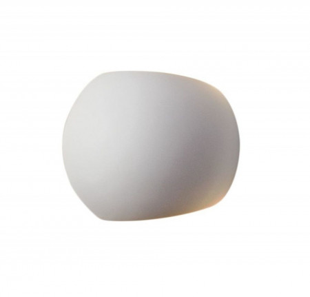 Aplica Ballin ceramica, alb, 1 bec, diametru 15 cm - Img 1