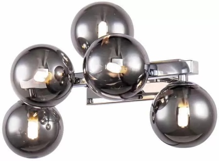 Aplica Dallas, 5xG9, crom-fumuriu - Img 1