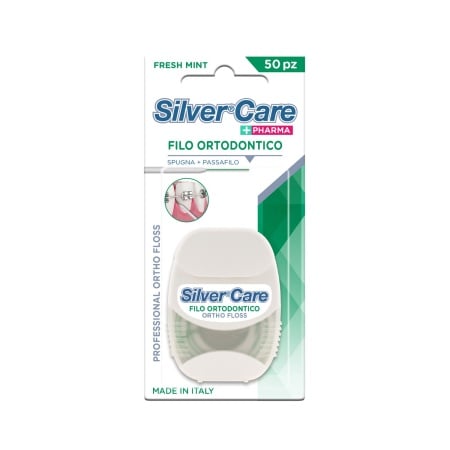 Ata Ortodontica Silver Care Implant dentar sau Punti 50 buc aroma Menta