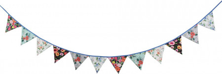 Banner pentru petrecere jijAcraft, bumbac, multicolor, 3,3 m