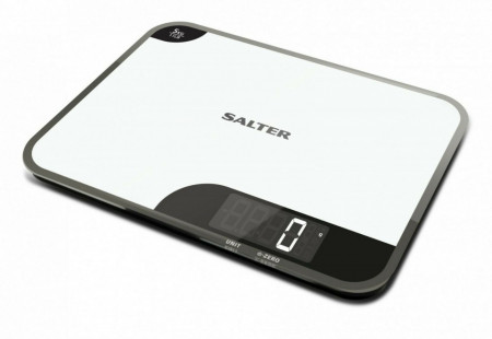 Cantar de bucatarie Salter 1064WHDR, alb/negru, 23 x 17 x 1,8 cm - Img 1