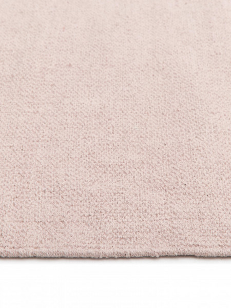 Covor Agneta din bumbac țesut manual, roz 70x140cm - Img 1