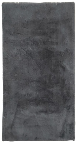 Covor din blană artificială Caroline negru 80x150cm