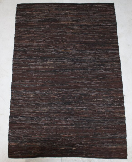 Covor Gammill Handmade Kilim Wool Brown, 140 x 200 cm - Img 1