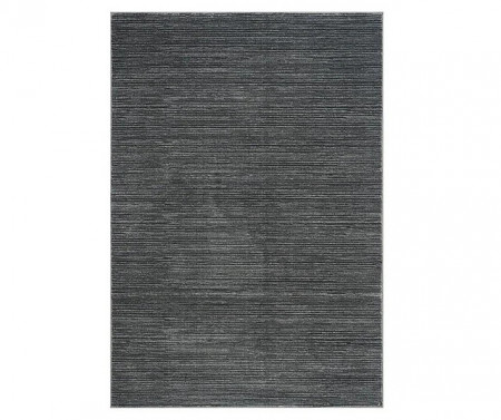 Covor Valentine, textil, gri inchis, 155 x 229 cm