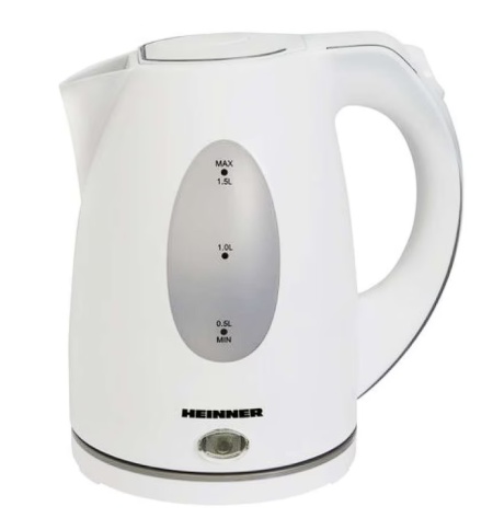 Fierbator Heinner Instant-47, 2200 W, 1.5 l, alb, Resigilat, Grad A