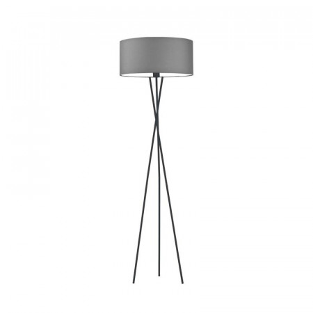 Lampadar Arless, gri/negru, 160 x 40 x 40 cm, 60w - Img 1