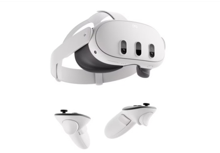 Ochelari VR META Oculus Quest 3, 128GB, RESIGILAT (ca nou), 1 AN GARANTIE - Img 1