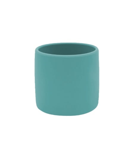 Pahar Minikoioi, 100% Premium Silicone, Mini Cup â€“ Aqua Green