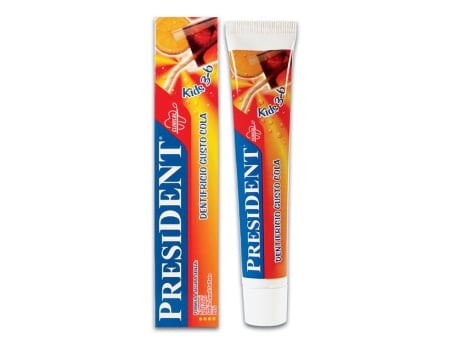 Pasta de dinti PresiDent Kids cu aroma de cola (copii 3-6 ani) 50ml