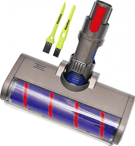 Perie  cu rola pentru aspirator Dyson V7 V8 V10 V11 Italdos, plastic, albastru/gri