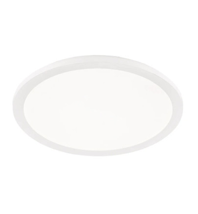Plafoniera Camillus VII, LED, plastic, alb, 40 x 40 x 3 cm - Img 1