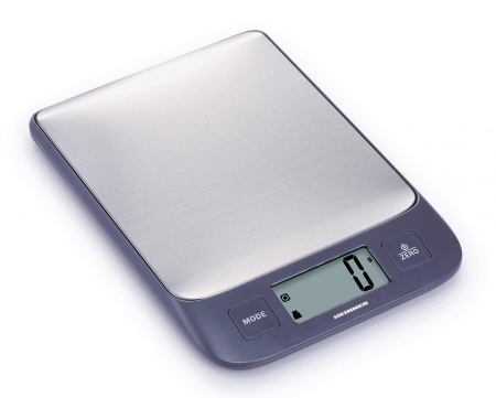 RESIGILAT – CANTAR DE BUCATARIE HEINNER HKS-5IXBK, 5Kg, 1g, Tara, Functie cantarire lichide, Display LCD, Inox