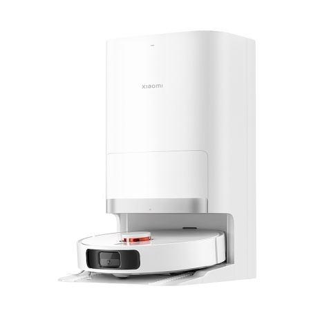 Robot de aspirare Xiaomi X20+ EU BHR8124EU ,Wi-Fi, aspirare&spalare simultana, statie de golire, 75 W, autonomie 140 min, 6000Pa, colectare automata a prafului in 10 secunde, rezervor de apa 4 l, 75 W, alb, RESIGILAT, GARANTIE 1 AN