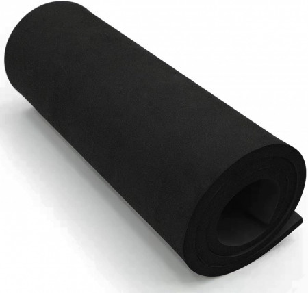 Rola de spuma Eva pentru proiecte DIY MEARCOOH, negru, 99 X 35 x 0,1 cm