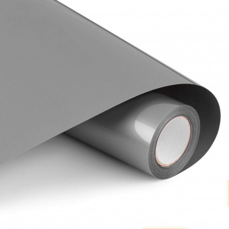 Rola vinil cu transfer termic Wintfarm, gri, 30.5 x 400 cm