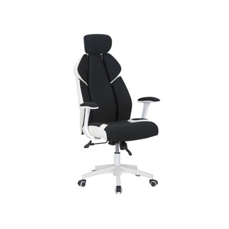 Scaun directorial HM Chrono alb - negru