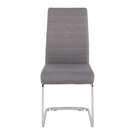 Scaun Lennard, gri, din textil
