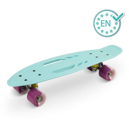 Skateboard copii, Qkids, Galaxy - Light Blue