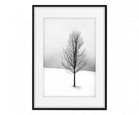 Tablou Snowy Tree, 50x70 cm - Img 1