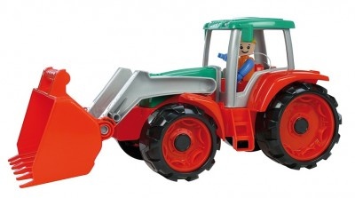 Tractor din plastic cu figurina 37 cm Truxx