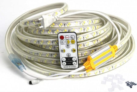 Banda LED FOLGEMIR, 120 LED-uri/m, 220 V 230 V, 5 m