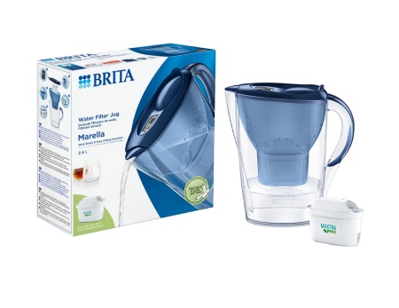 Cana filtranta Brita Marella Maxtra PRO, 2.4L, albastra, Resigilat, Grad B
