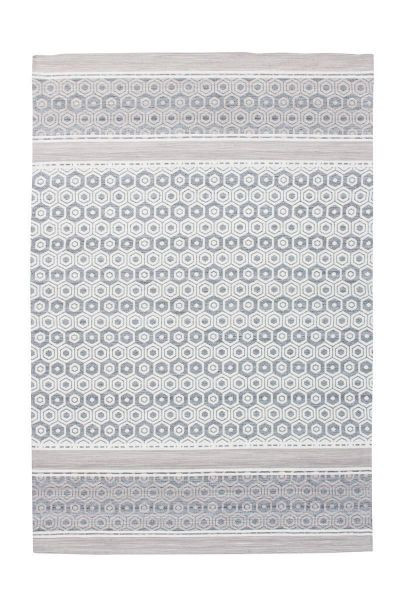 Covor Pagel, textil, gri/crem, 80 x 150 cm