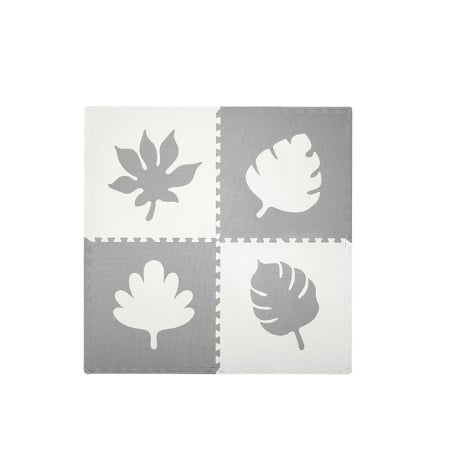 Covoras de joaca puzzle 120x120 cm Momi, Feli - Grey