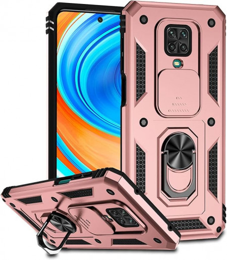 Husa de protectie ATISIJIE pentru Xiaomi Redmi Note 9S / 9 Pro / 9 Pro / 9 Pro MAX, TPU, roz