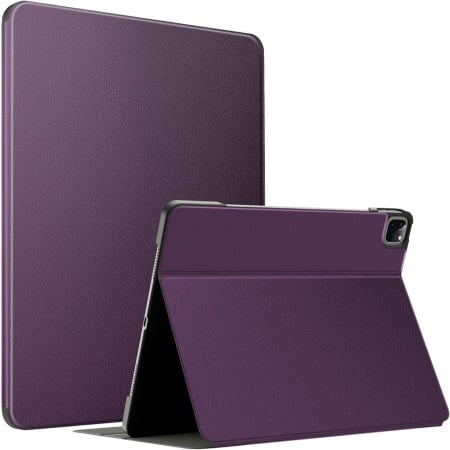 Cumpara Husa de protectie pentru  iPad Pro  Soke, Piele Pu, violet, 12,9 inchi de la Chilipirul-zilei în rate, cu cardul sau plata la livrare