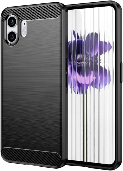 Husa de protectie pentru Nothing Phone 2 Effcotuo, TPU, negru, 6,7 inchi