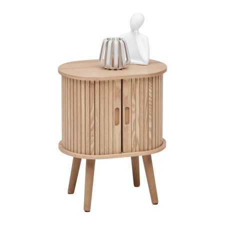 Masă laterală Skandy culori naturale, 40/50/30 cm