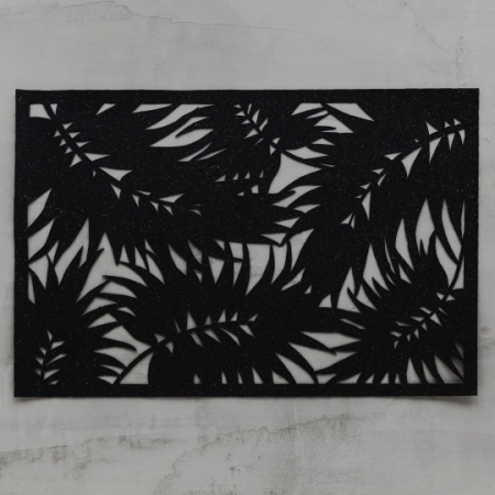 Napron-negru GLAMP 45x30 cm
