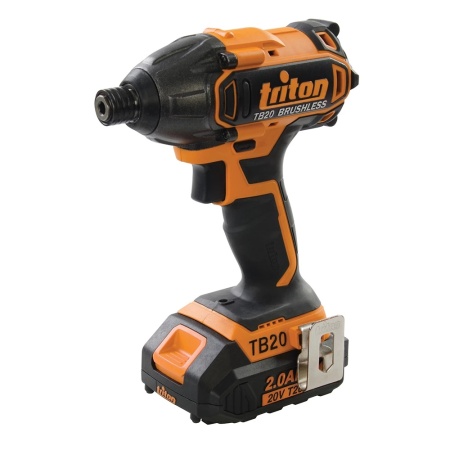 Pistol de impact Triton T20, 20V, 2 acumulatori Li-Ion