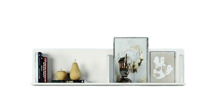 Raft de perete Tropical Home Affaire, lemn, alb, 127 cm