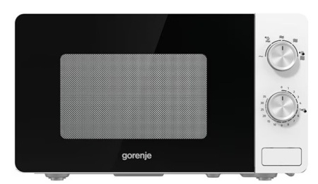 RESIGILAT – CUPTOR CU MICROUNDE GORENJE MO20E1W, Capacitate 20L, Putere 800W, Mecanic, Alb