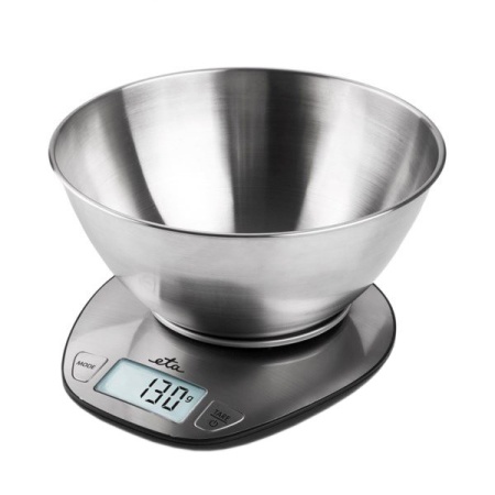 RESIGILAT - Cantar de bucatarie ETA DORI 6778, 5 Kg, precizie 1g, TARA, otel inoxidabil