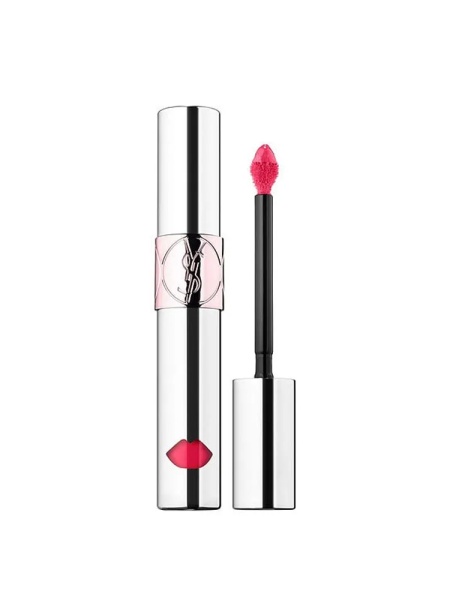 Ruj Yves Saint Laurent Volupte Liquid Colour Balm 8 Excite Me Pink, 6 ml, Resigilat, Grad A