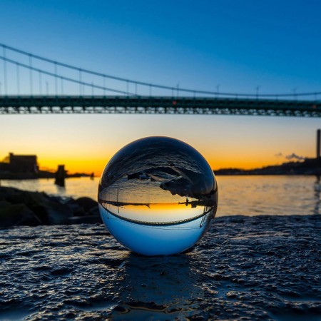 Sfera de cristal pentru fotografii Siumir, transparent, 10 cm